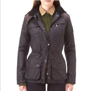 BARBOUR LAUDALE LIMITED EDITION WAX COTTON JACKET SIZE US 6 UK 10